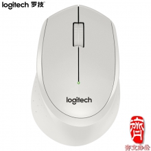 罗技无线鼠标M330 静音 白色(单位:个)